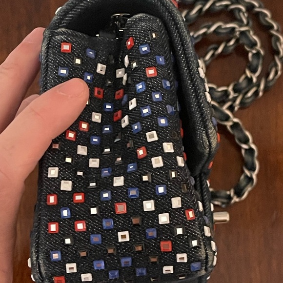 Chanel Mini Bijou Denim Shoulder Bag - Picture 5 of 10